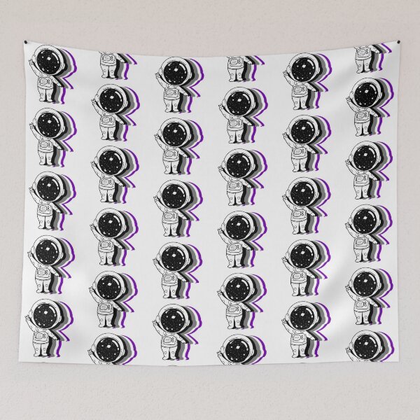 Item preview, ASEXUAL ASTRONAUT designed and sold by SomethingDrawTo.