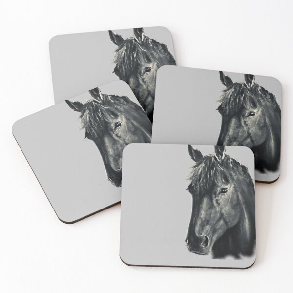 Item preview, Horse portrait painting print  designed and sold by BethSaltArt.