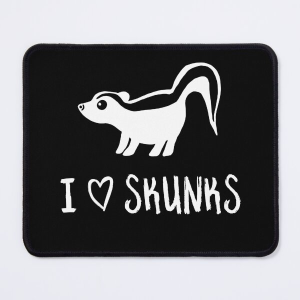 Item preview, I Love Skunks for Skunk Lovers, White designed and sold by Mochi-Merch.