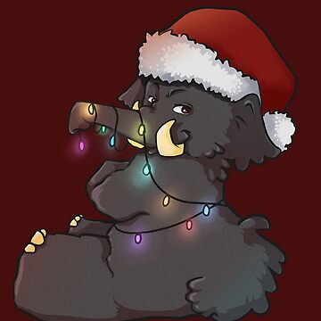 Artwork thumbnail, Christmas mammoth by Mammut-Merch