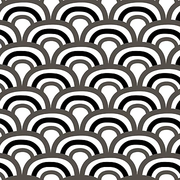 Imagen de la obra Brownish-Gray Black and White Scallop Pattern Pairs Sherwin Williams 2022 Popular Color Sherwin Williams Urbane Bronze SW 7048 - Colour Trends - Shade - Hue de ColorOfTheYears