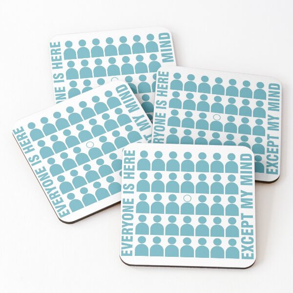 Item preview, EVERYONE IS HERE designed and sold by DESIGNNATS.