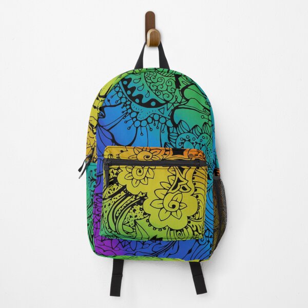 Item preview, colorful mandala florals designed and sold by cutecrazytshirt.