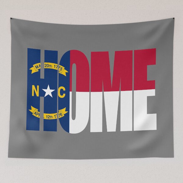 Item preview, North Carolina Home - State Flag designed and sold by DonDota.