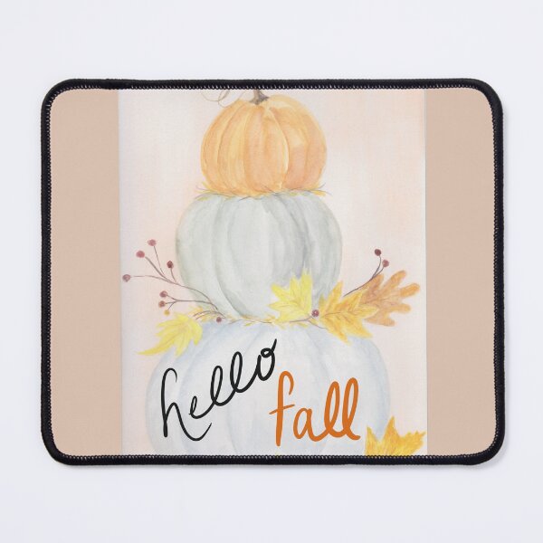 Item preview, Hello Fall Stacked Pumpkins designed and sold by Shelly  Moore.