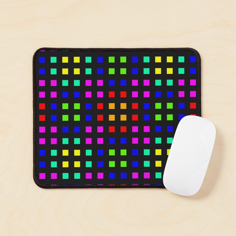 Space Tartan Colorinche Mouse Pad