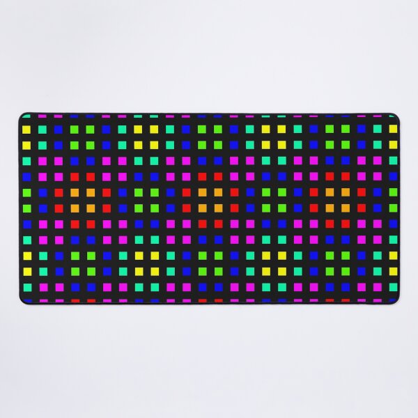 Space Tartan Colorinche Desk Mat