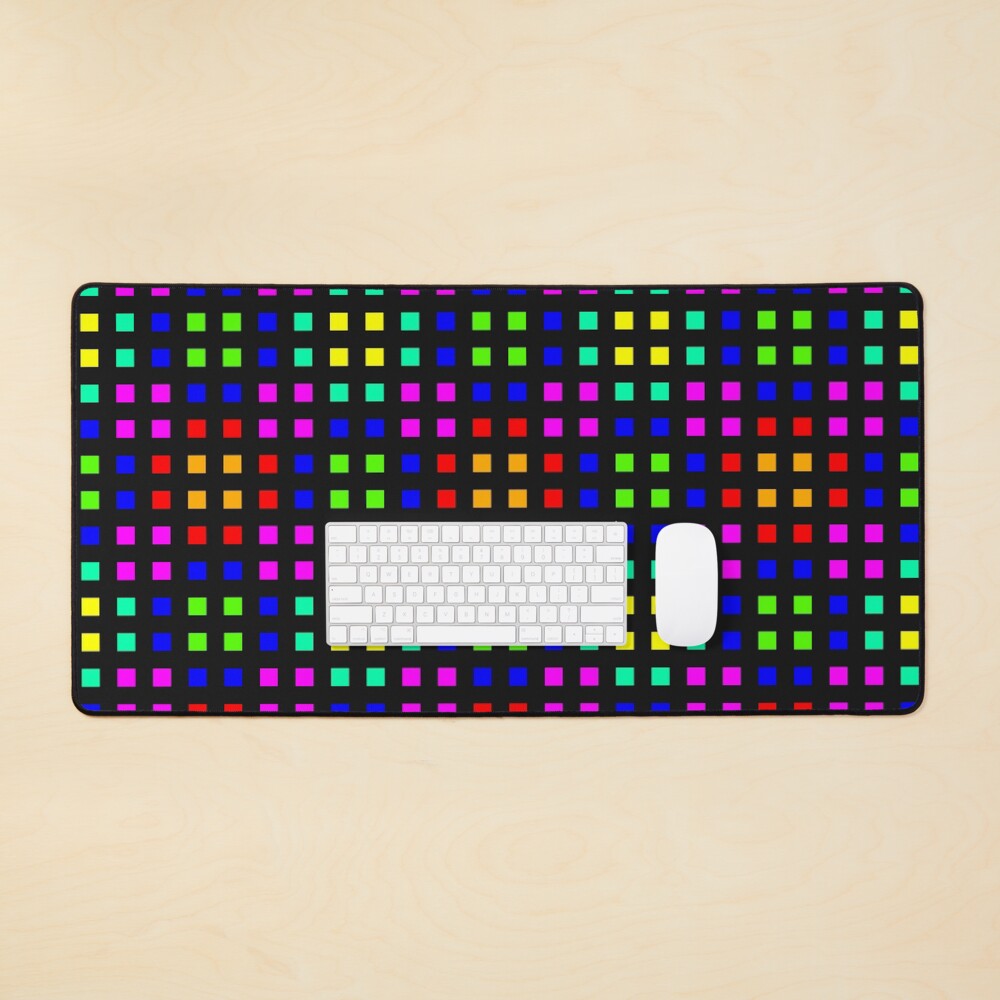 Space Tartan Colorinche Mouse Pad
