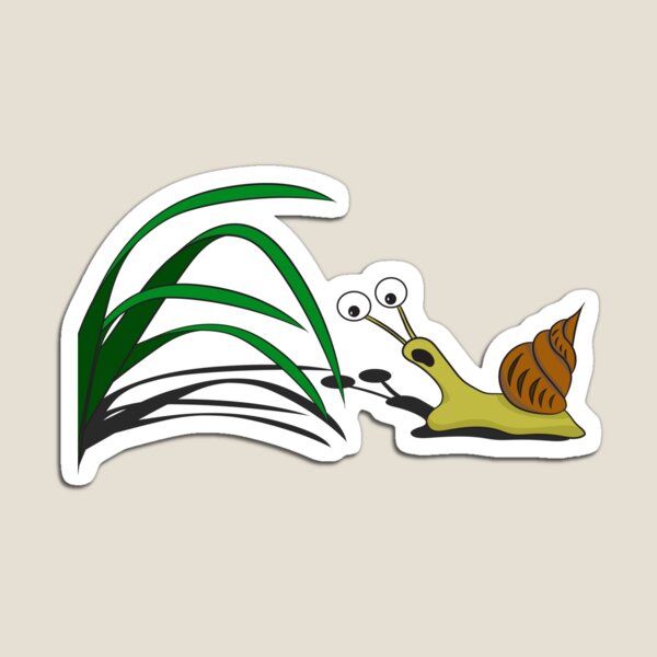 Artikelvorschau, Schnecke auf dem Gras entworfen und verkauft von Traida.