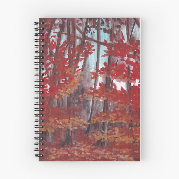 Item preview, Red Forest Painting designed and sold by balefyren.