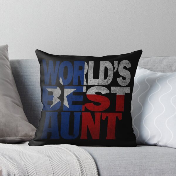 Item preview,  Worlds Best TExan Aunt Design Texas Design Aunt Design Texas Flag shirt designed and sold by drwigglebutts.