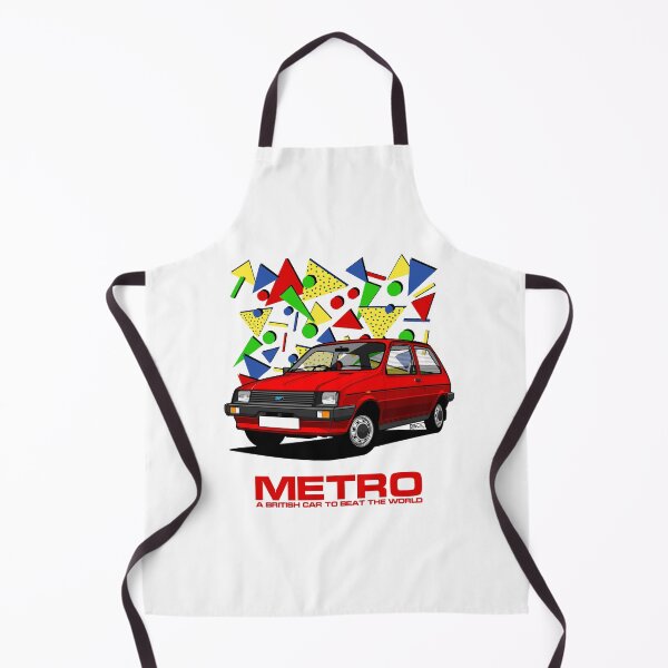 Item preview, Austin Metro Single Illustration - Red 80's pattern designed and sold by RJWautographics.