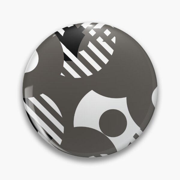 Artikelvorschau, Brownish-Gray Black White Circle Stripe Pattern Pairs Sherwin Williams 2022 Popular Color Sherwin Williams Urbane Bronze SW 7048 - Colour Trends - Shade - Hue entworfen und verkauft von ColorOfTheYears.