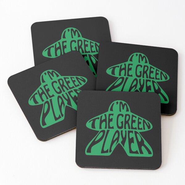 Artikelvorschau, Ich bin der grüne Spieler Meeple Brettspieldesign entworfen und verkauft von shadowisper.