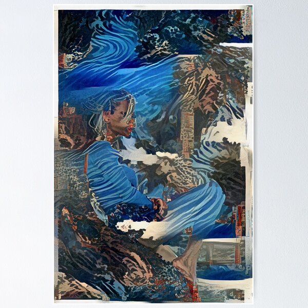 Item preview, Japanese Water Spirit | AI-Art designed and sold by Artificial-Arts.
