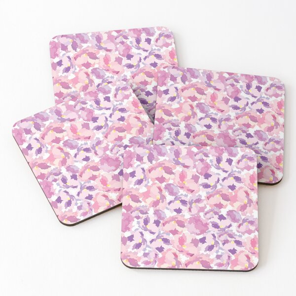 Item preview, Beautiful colorful abstract floral pattern designed and sold by urban-color.