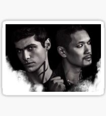 Malec Shadowhunters S2 Sticker
