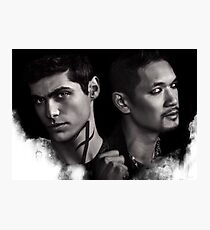 Malec Shadowhunters S2 Photographic Print