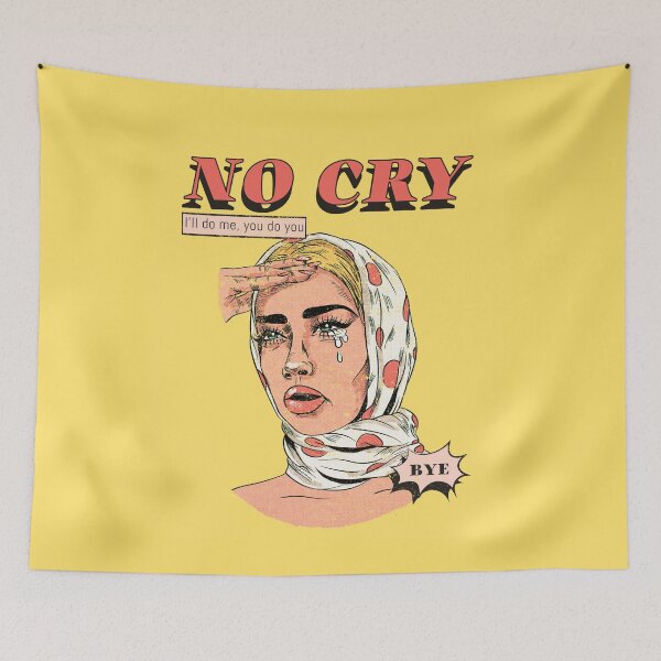 Item preview, No cry baby designed and sold by BEASTERSCLUB.