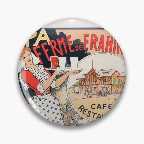 Item preview, Vintage poster "SPA Ferme de la Frahinfaz" designed and sold by BillyBernie.