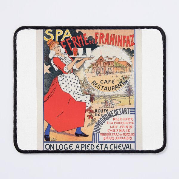 Item preview, Vintage poster "SPA Ferme de la Frahinfaz" designed and sold by BillyBernie.