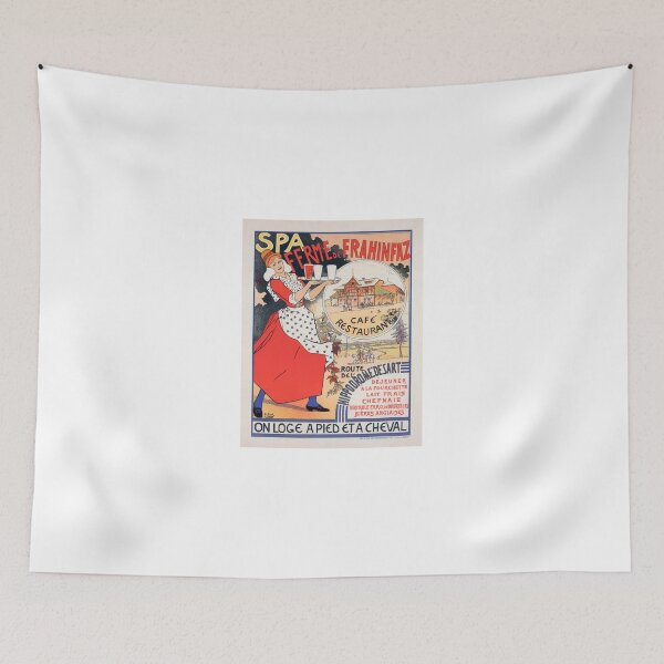Item preview, Vintage poster "SPA Ferme de la Frahinfaz" designed and sold by BillyBernie.