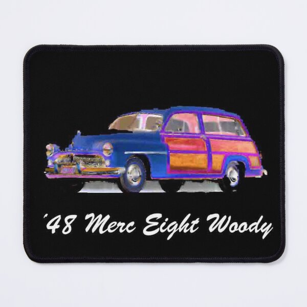 Item preview, '48 Merc Eight Woody Retro Car designed and sold by Carlo Varo.