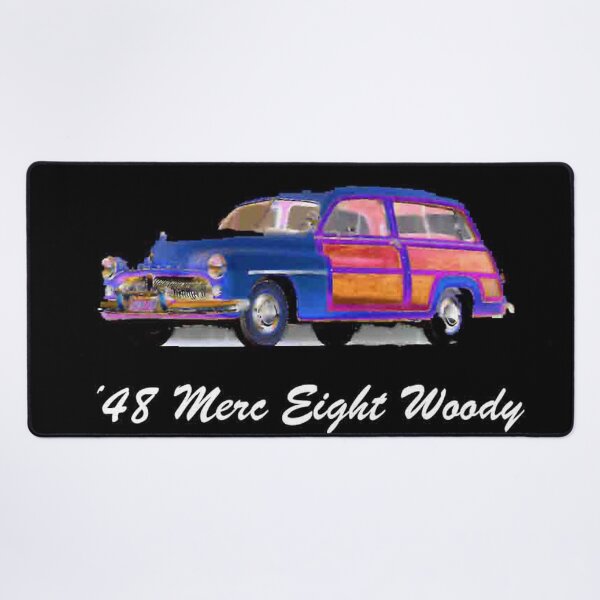 Item preview, '48 Merc Eight Woody Retro Car designed and sold by Carlo Varo.