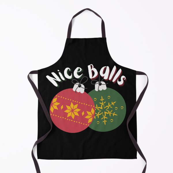 Item preview, Christmas Nice Balls - It's the season to be jolly - Funny Merry Christmas designed and sold by For the love of Pixels.