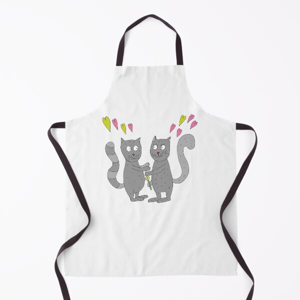Item preview, Cats in love want to hug each other. designed and sold by Olga81creative.