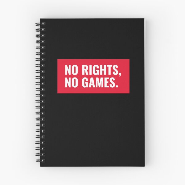 Item preview, No Rights No Games 2022 designed and sold by ReRevolution.