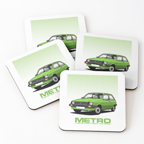 Item preview, Austin Metro Single Illustration - Green halftone designed and sold by RJWautographics.