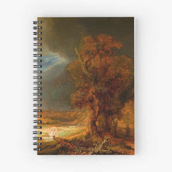 Item preview, Landscape with the Good Samaritan by Rembrandt (1638) designed and sold by allhistory.