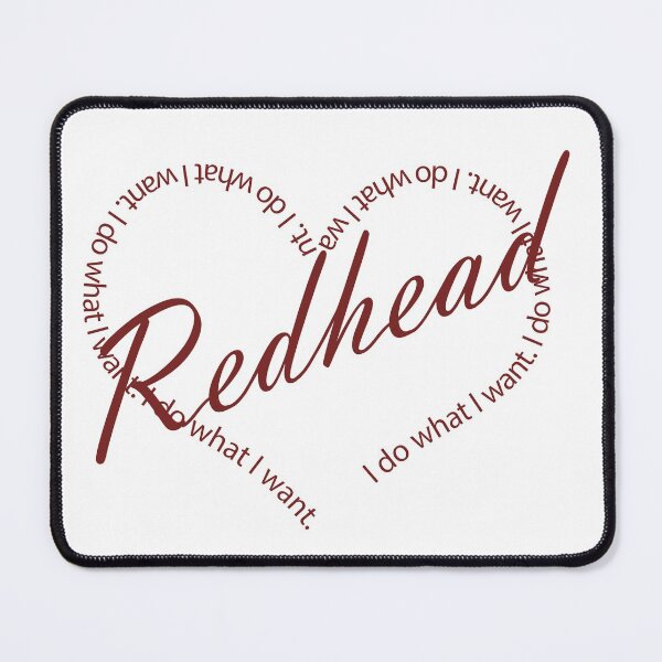 Item preview, Redhead, I do what I want  designed and sold by HomePlusArts.