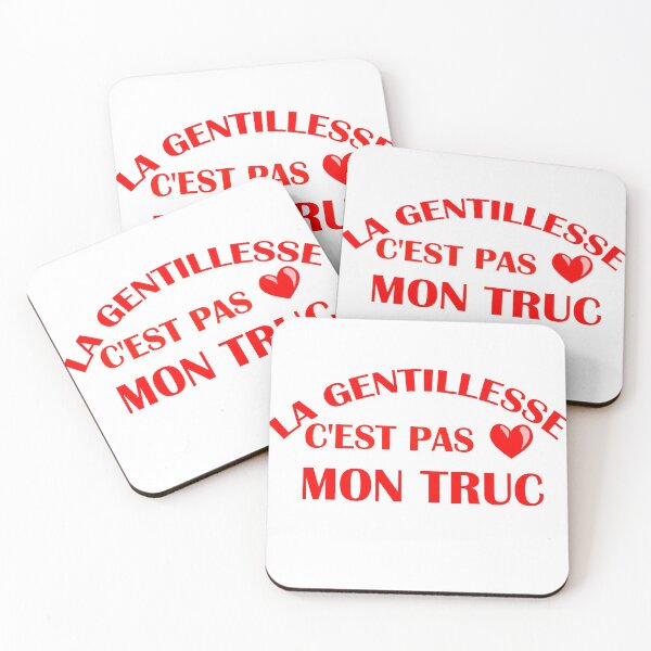 Item preview, LA GENTILLESSE C'EST PAS MON TRUC T-shirt designed and sold by anas naceri.