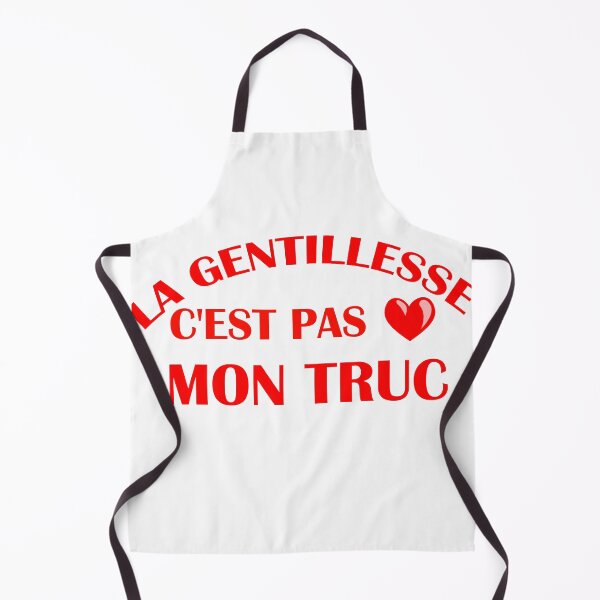 Aperçu de l'œuvre T-shirt LA GENTILLESSE C'EST PAS MON TRUC créée et vendue par anas naceri.