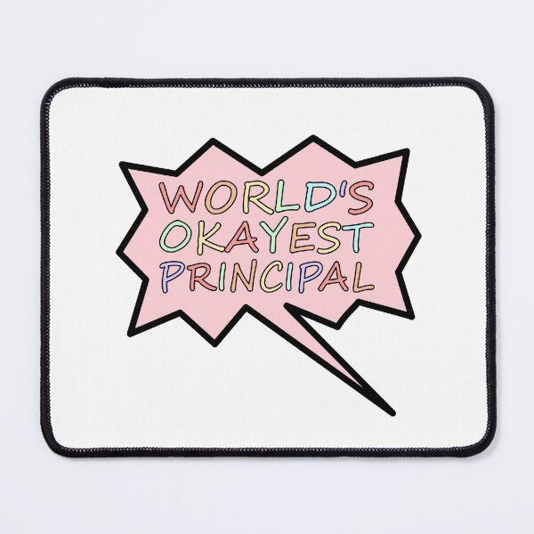 Item preview, World's Okayest Principal Essential Classic Sticker designed and sold by SW33TSP0T.