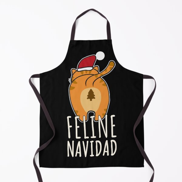 Item preview, Feline Navidad Christmas Cat Butt Graphic designed and sold by GO SHIRT-TEE.
