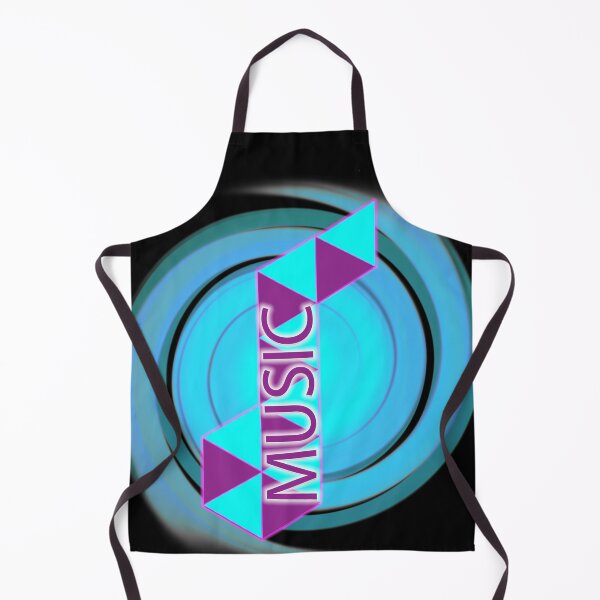 Item preview, creative inscription music on a blue disc designed and sold by vilma3000.