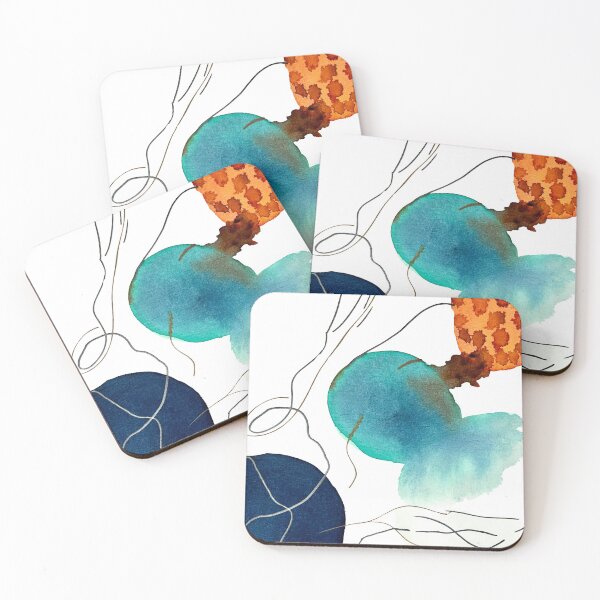 Item preview, Organic Watercolored Pattern by Laurel Beard designed and sold by laurelbeard.