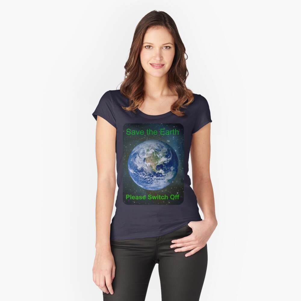 Item preview, Fitted Scoop T-Shirt designed and sold by leonitalee.