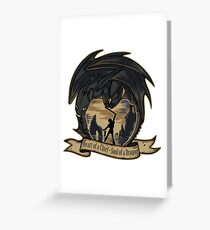 Heart of a Chief, Soul of a Dragon Greeting Card