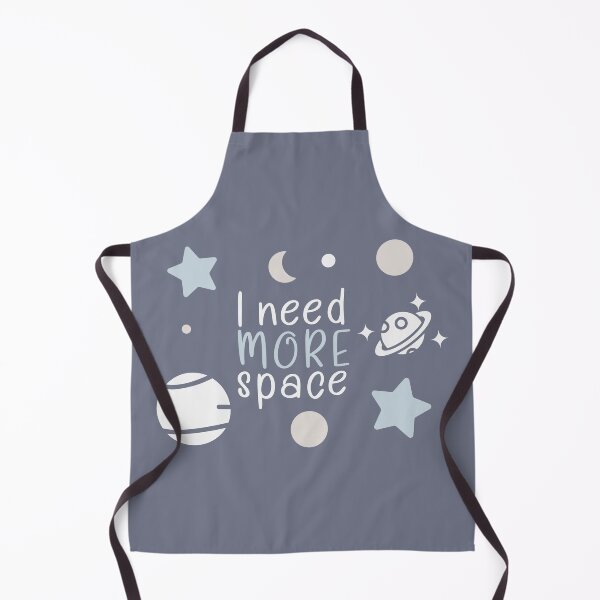 Item preview, I Need More Space Funny Quote Pun designed and sold by DancingwithInk.