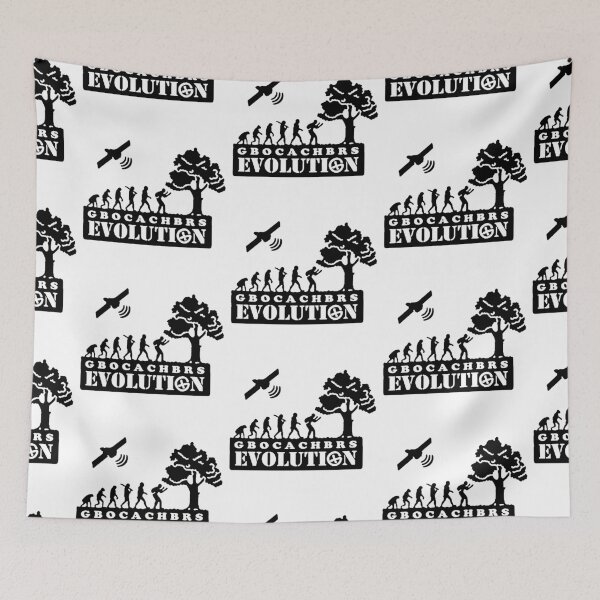 Item preview, Geocachers Evolution Geo Caching Geocache Funny Art Design Happy Apparel Essential Inspiration Joy Mood Funny designed and sold by DesignByHeartUK.