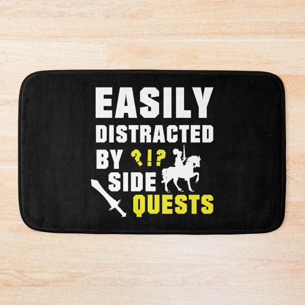 Item preview, Easily Distracted By Side Quests Procrastination designed and sold by shadowisper.