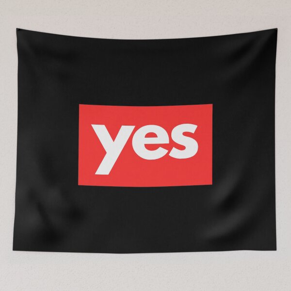 Item preview, Yes Minimalist Typography Design   designed and sold by AngstDesign.
