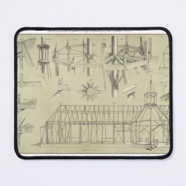 Item preview, Vintage Architecture Illustration (1859) designed and sold by BillyBernie.