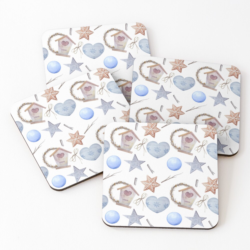 Item preview, Coasters (Set of 4) designed and sold by MarinaBDesigns.