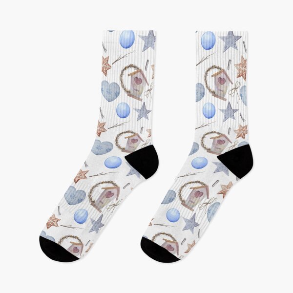 Aperçu de l'œuvre Motif de Noël mignon créée et vendue par MarinaBDesigns.