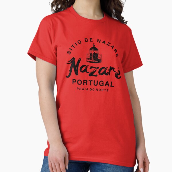 Artikel-Vorschau von Nazare Portugal Leuchtturm Vintage Big Wave Surfing, designt und verkauft von IronEcho.